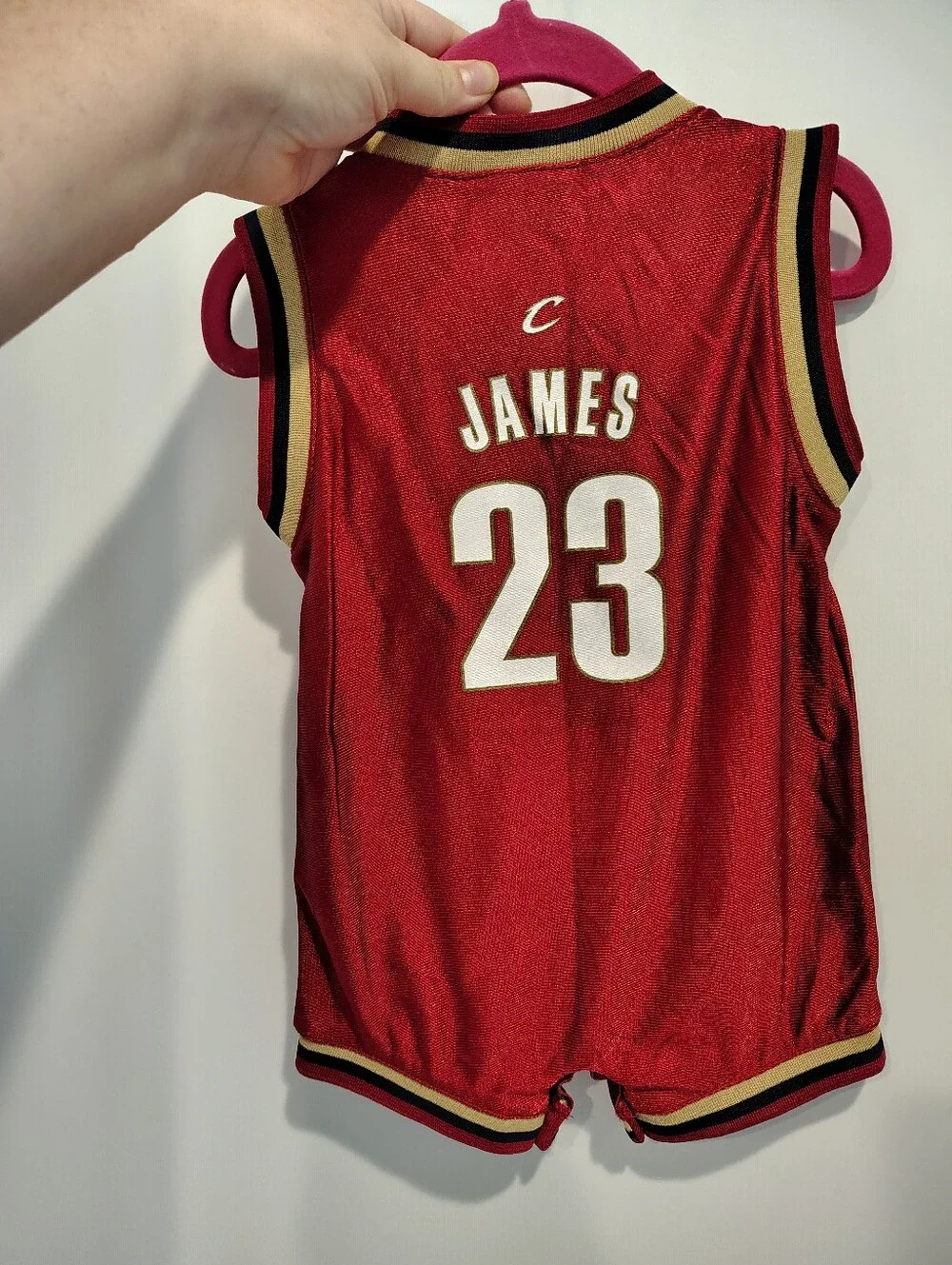 LeBron James Cleveland Cavaliers Jersey Romper